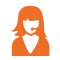 Mac James ICONS_JULY11-orange lady Mac James ICONS_JULY11-orange lady